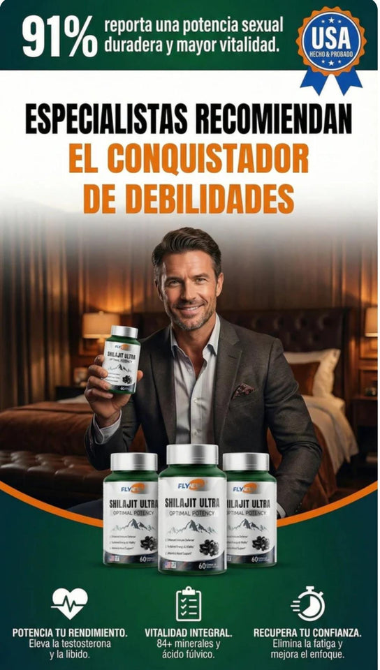 Shilaji Ultra Original- 60 Capsulas